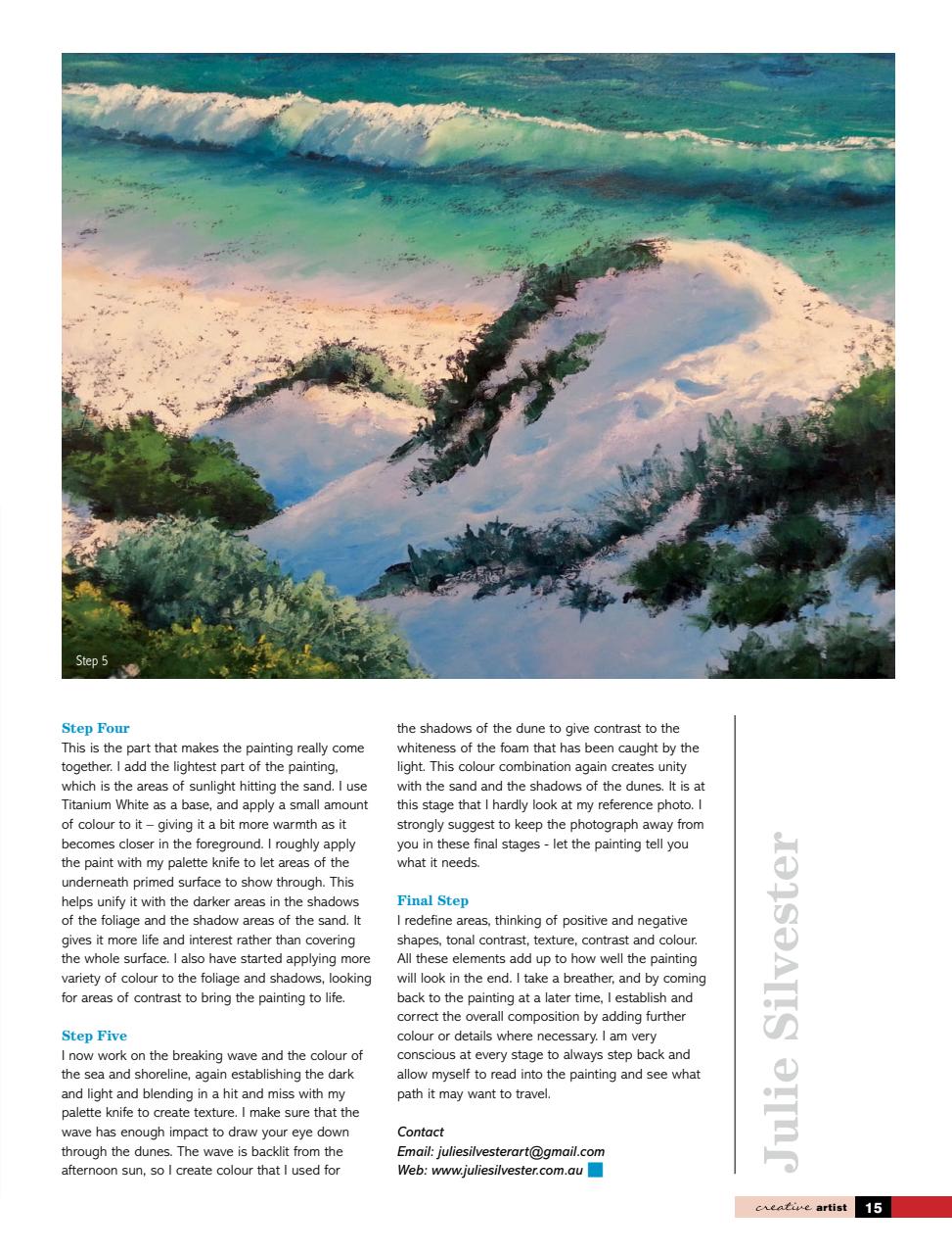 Creative Artist Preview Pages
