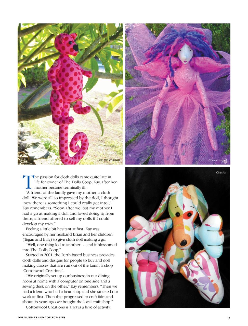 Dolls Bears & Collectables Preview Pages