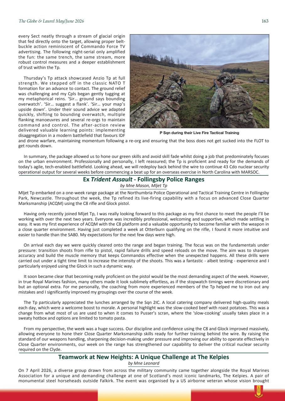Globe & Laurel Preview Pages