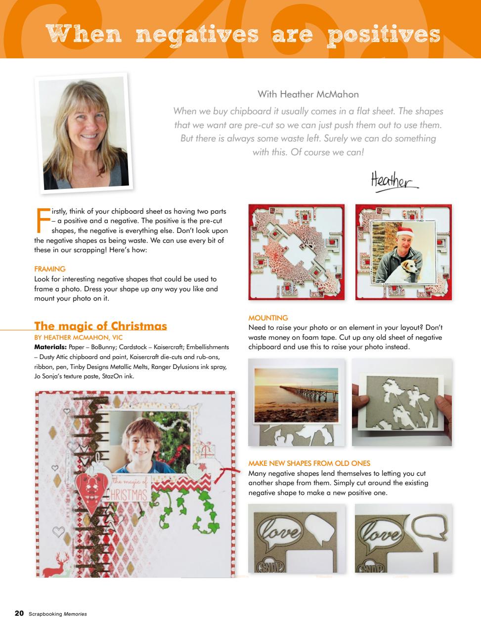 Scrapbooking Memories Preview Pages