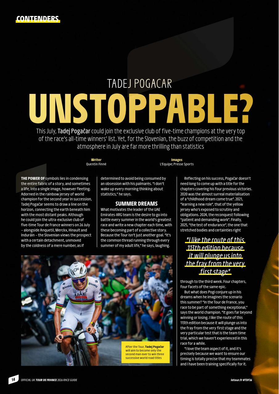 Official Tour De France Guide Preview Pages