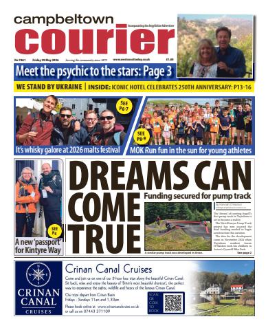 Campbeltown Courier issue Friday, May 29, 2026