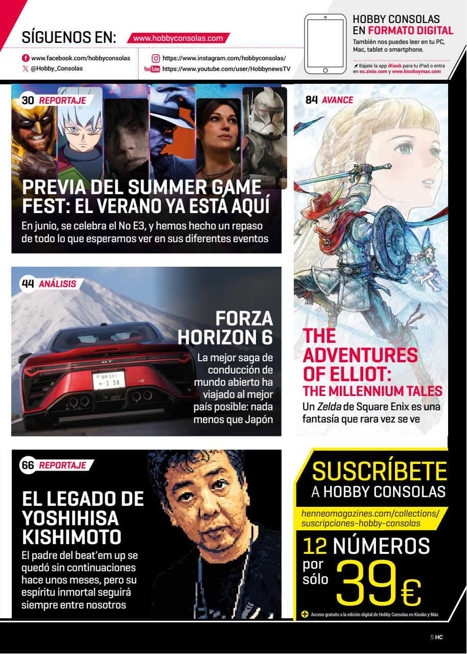 Hobby Consolas Preview Pages
