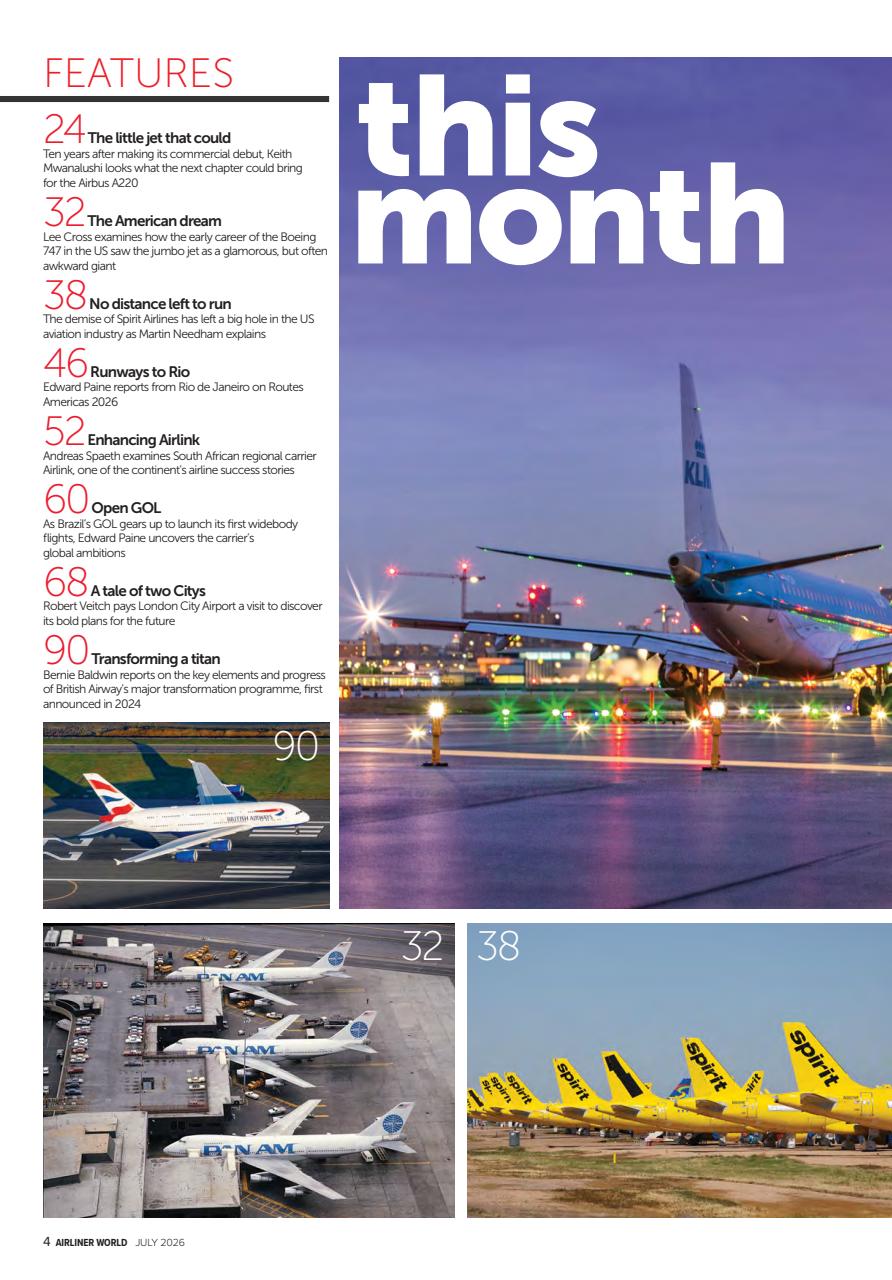 Airliner World Preview Pages