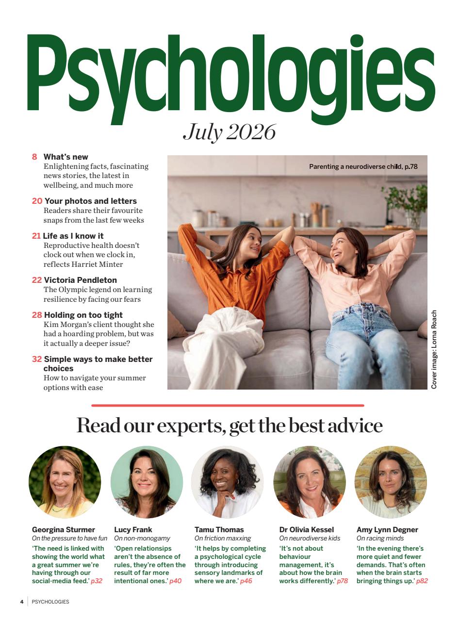 Psychologies Preview Pages
