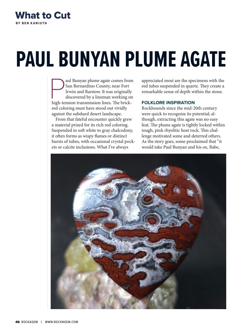 Rock&Gem Magazine Preview Pages