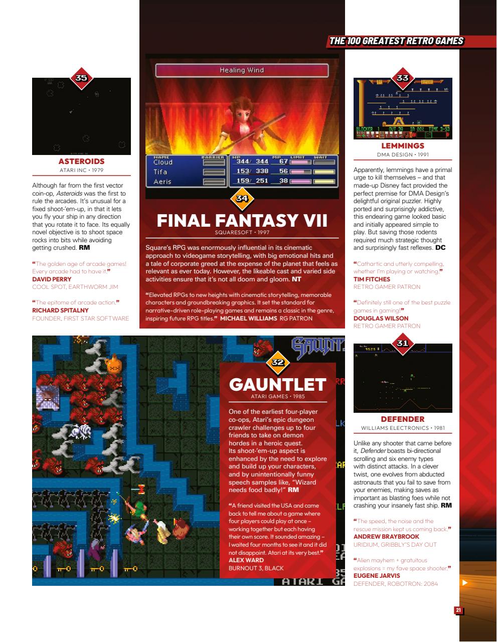 Gaming Bookazine Preview Pages