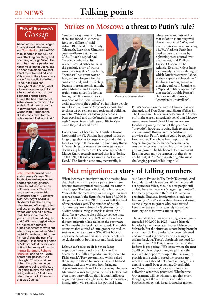 The Week Preview Pages