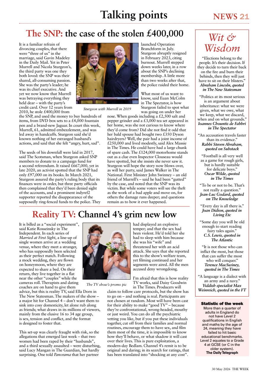 The Week Preview Pages