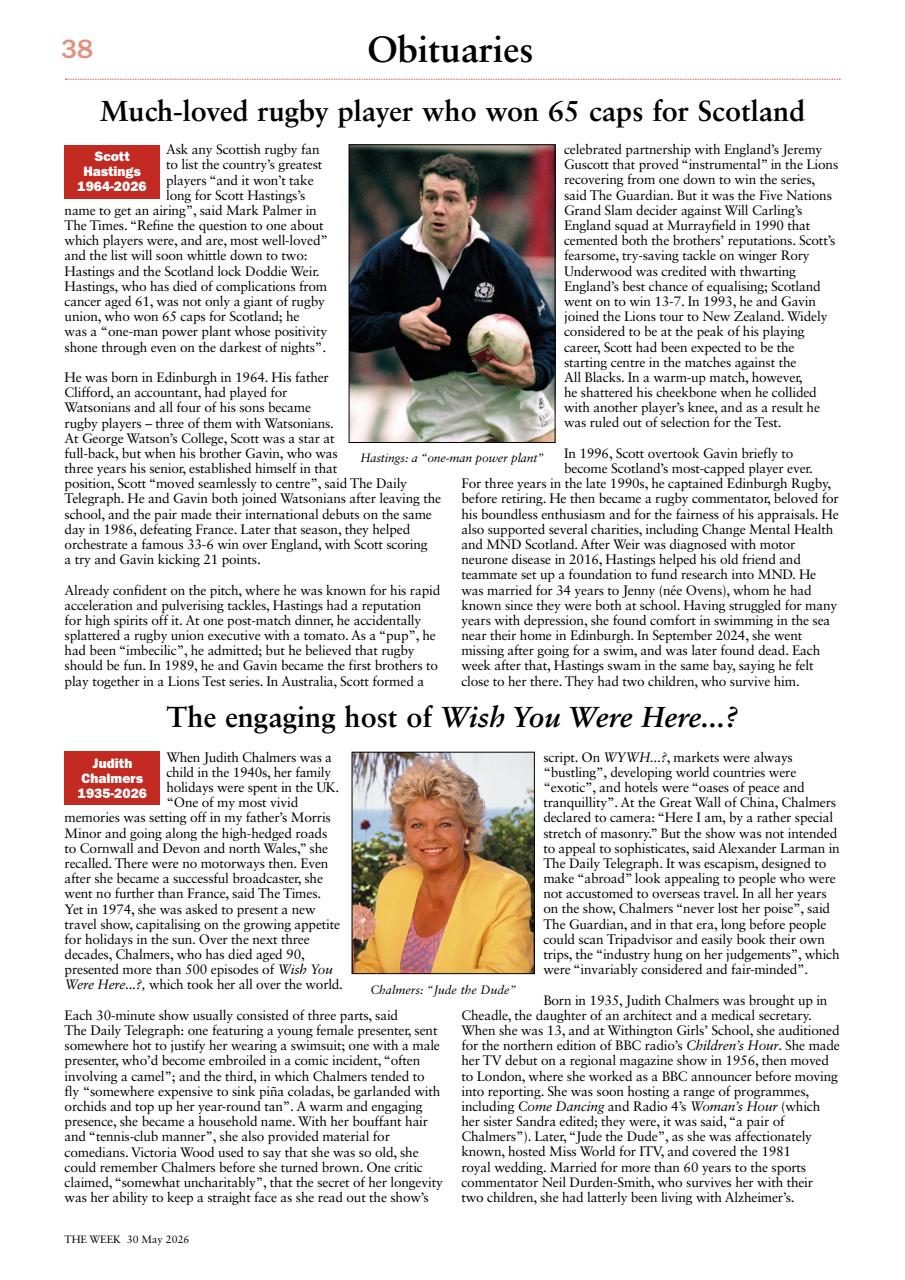 The Week Preview Pages