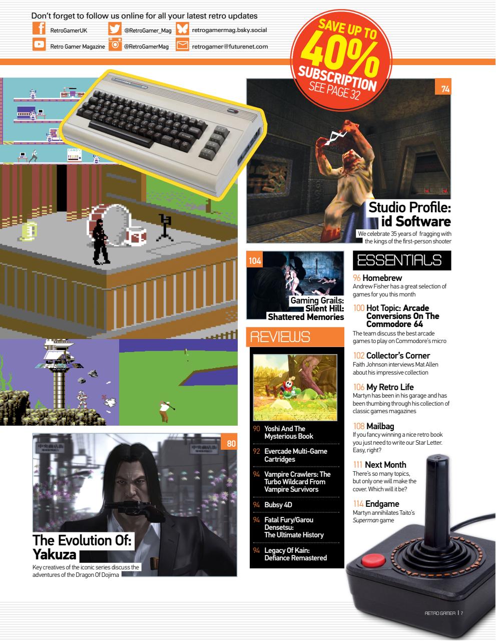 Retro Gamer Preview Pages