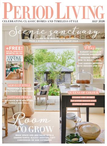Period Living Magazine issue July 2026