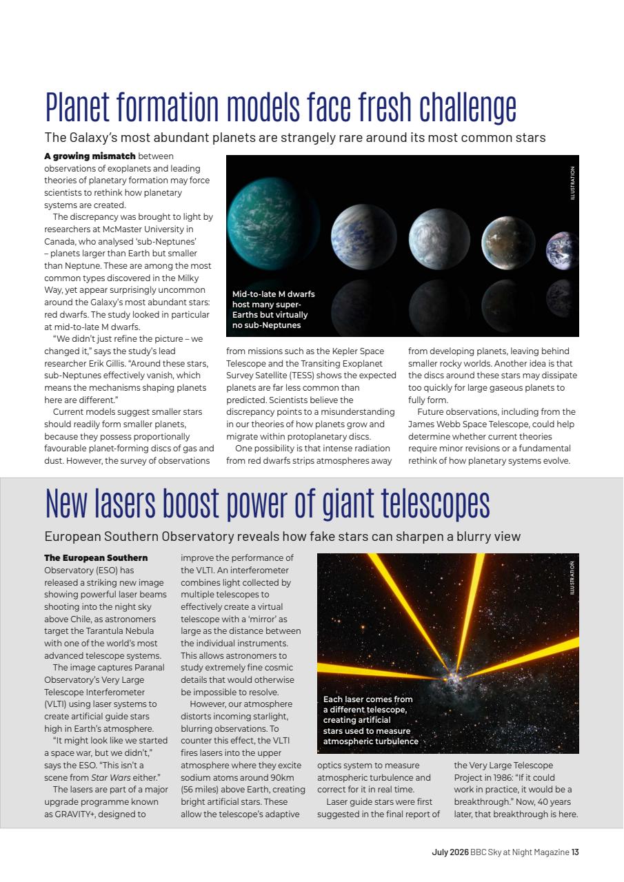 BBC Sky at Night Magazine Preview Pages