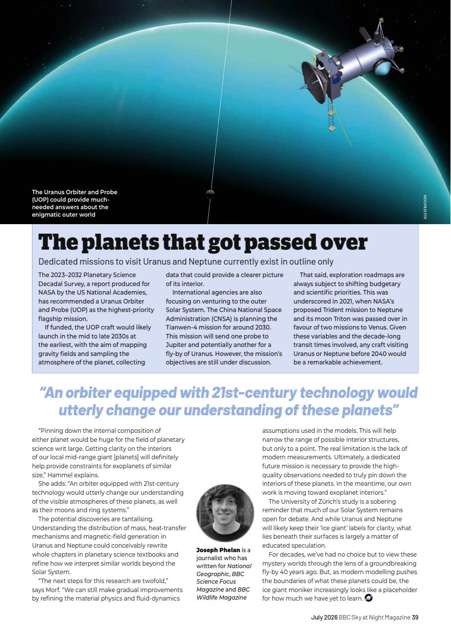 BBC Sky at Night Magazine Preview Pages
