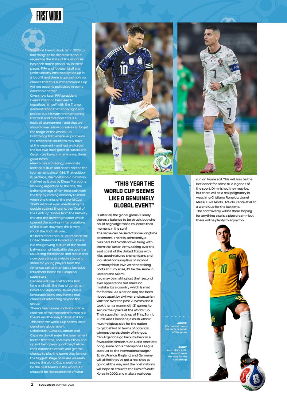 Soccer 360 Preview Pages