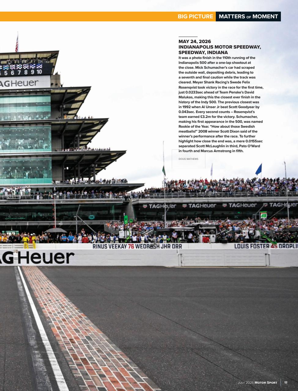 Motor Sport Magazine Preview Pages