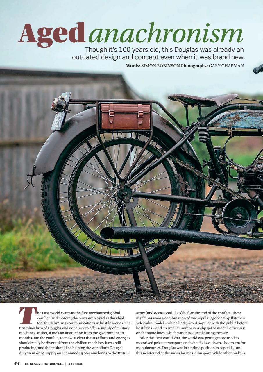 The Classic MotorCycle Preview Pages