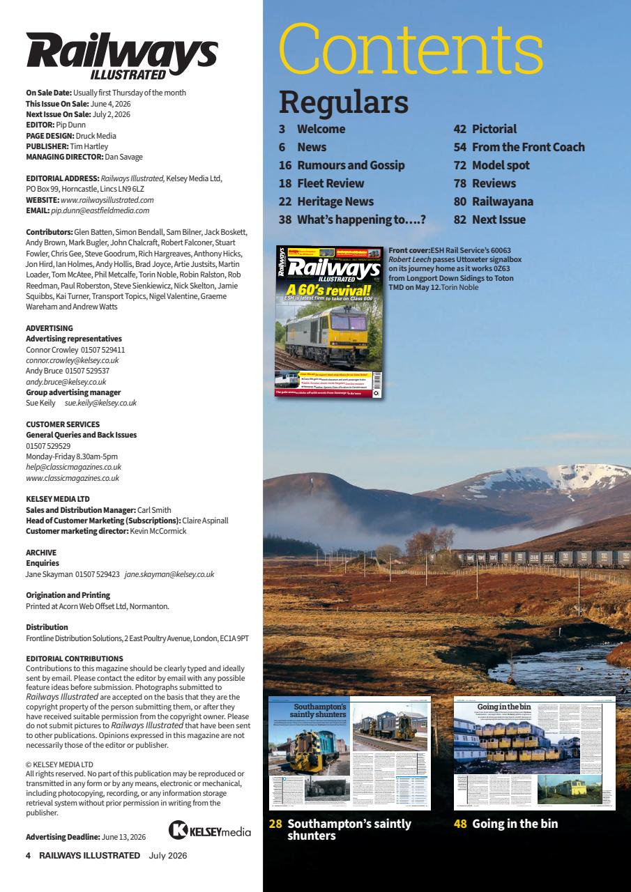 Railways Illustrated Preview Pages
