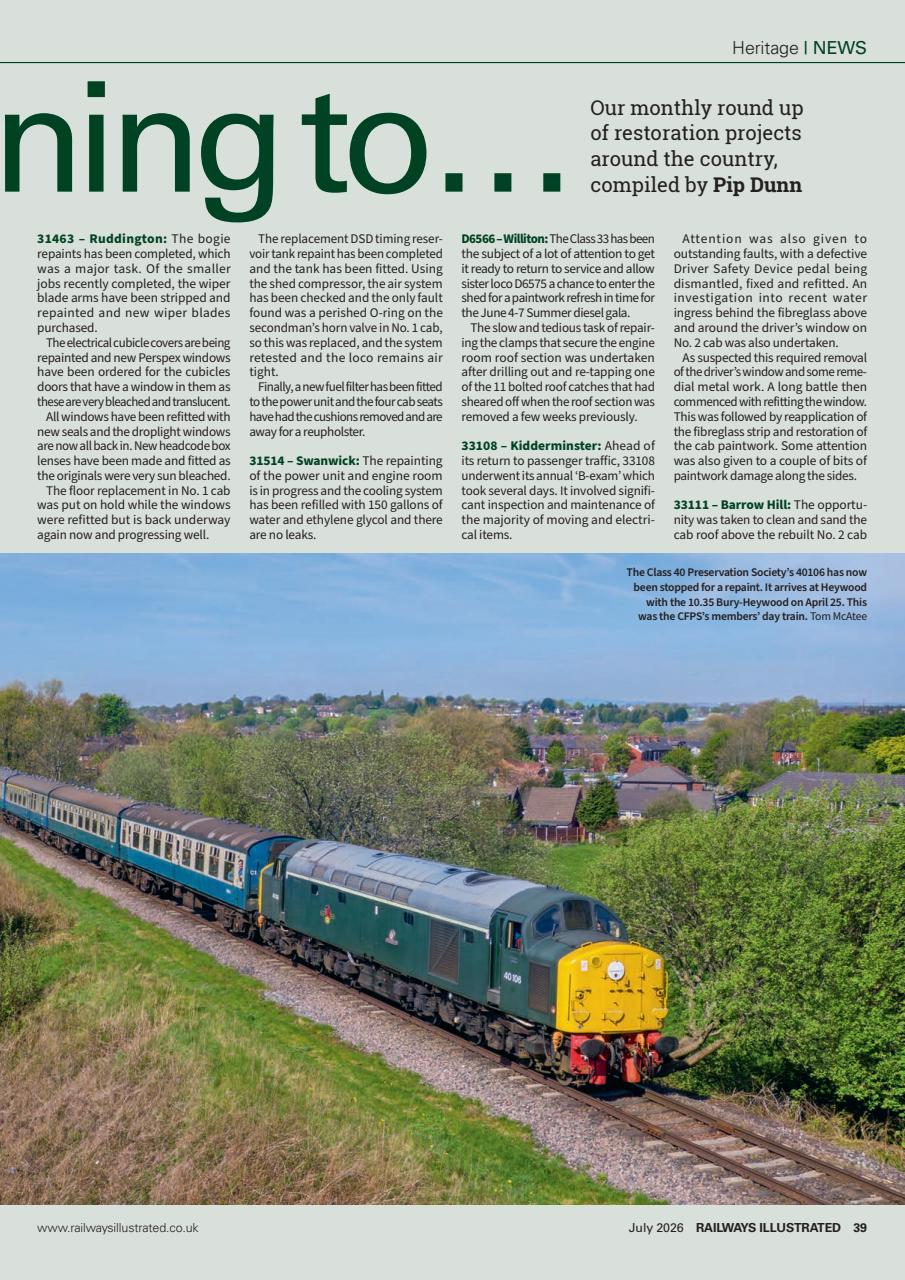 Railways Illustrated Preview Pages