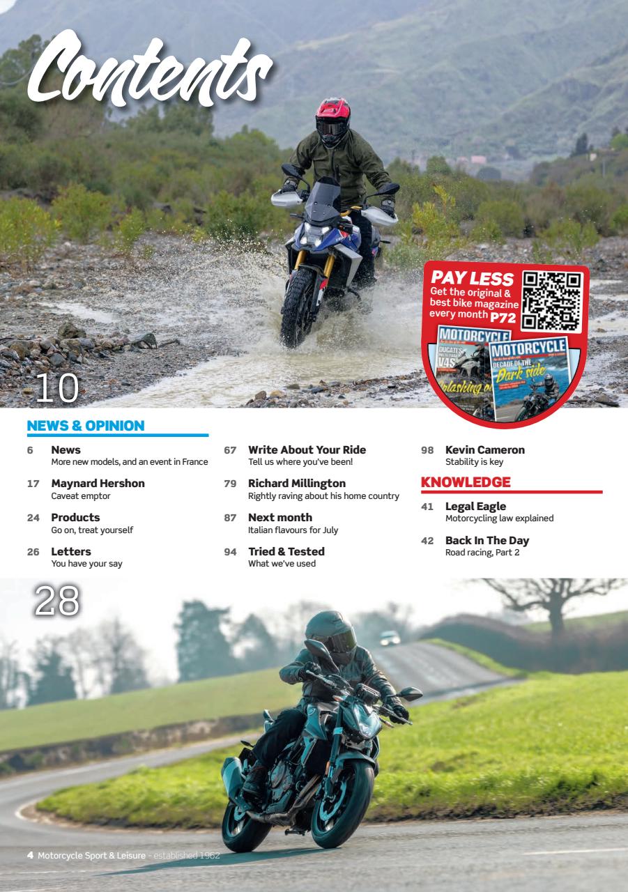 Motorcycle Sport & Leisure Preview Pages