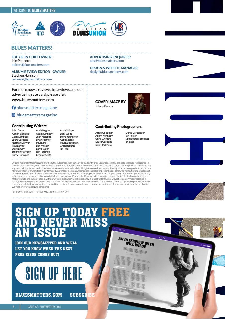 Blues Matters! Preview Pages