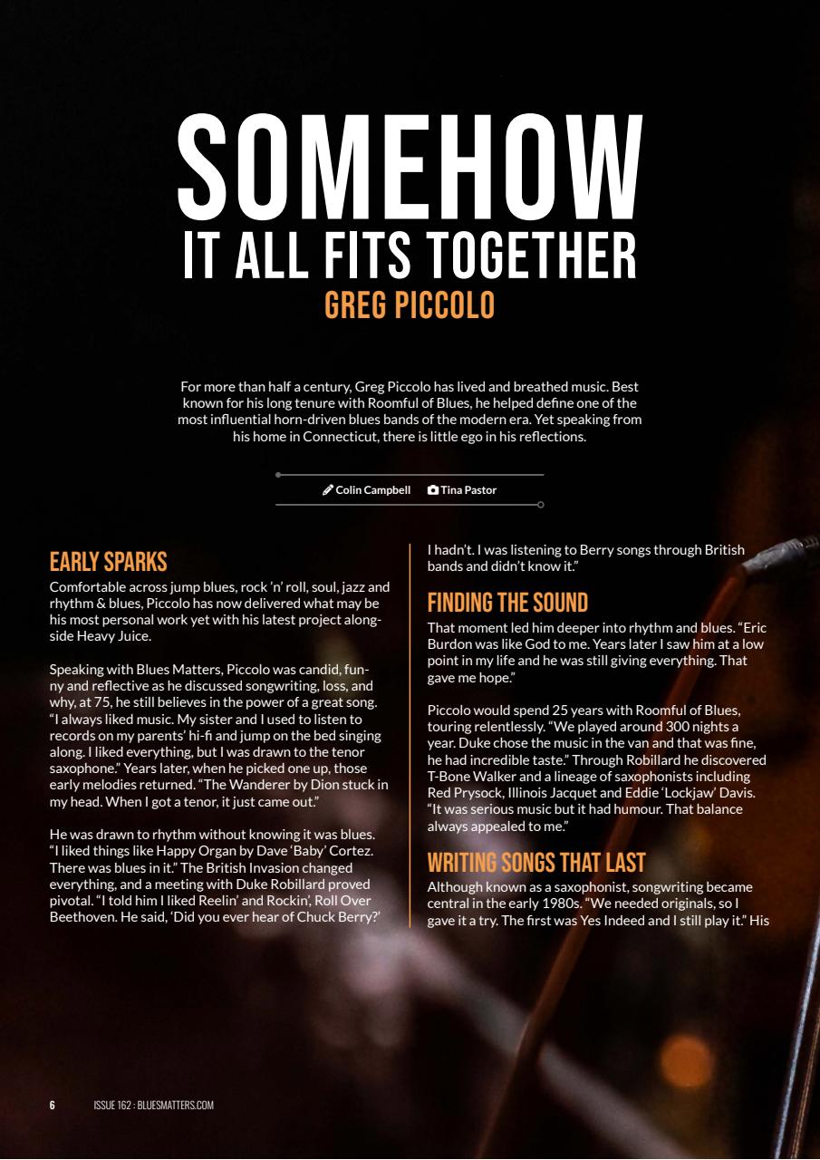 Blues Matters! Preview Pages