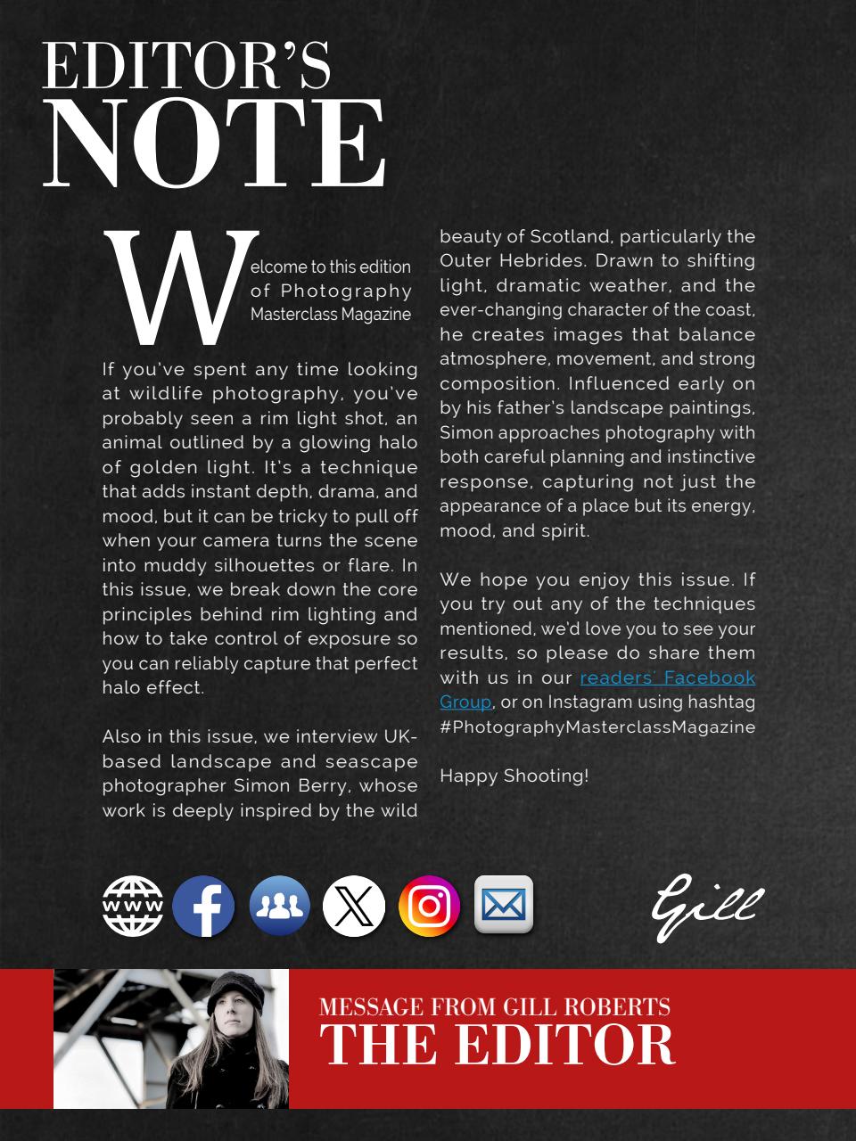 Photography Masterclass Magazine Preview Pages