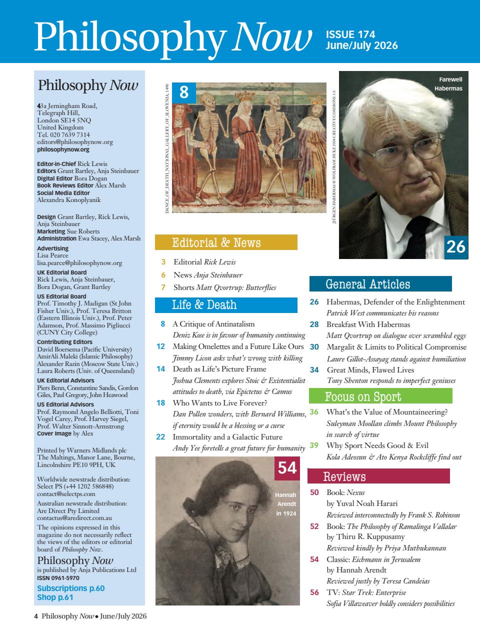 Philosophy Now Preview Pages