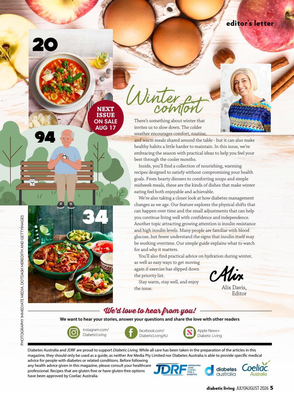 Diabetic Living Preview Pages