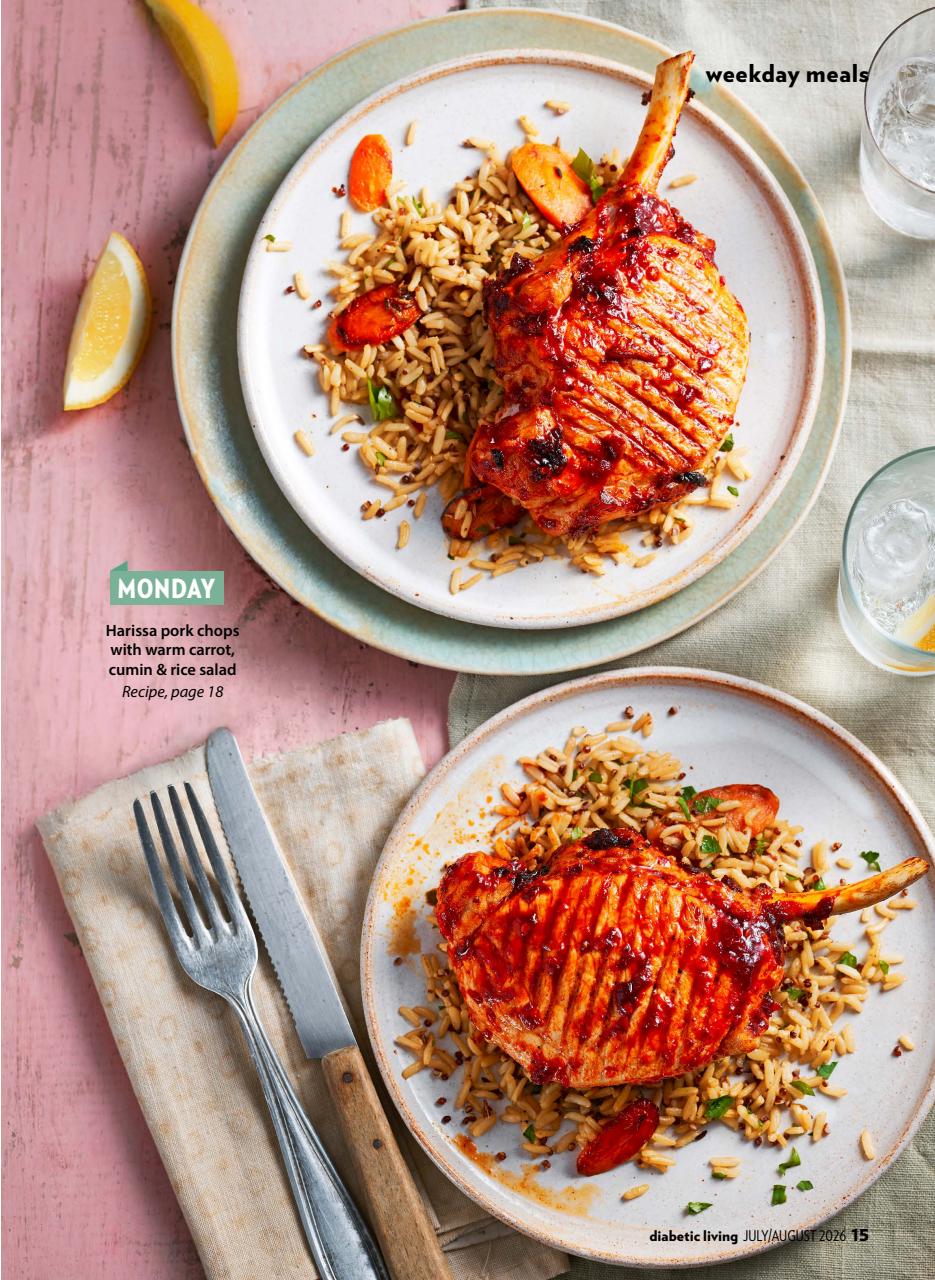 Diabetic Living Preview Pages