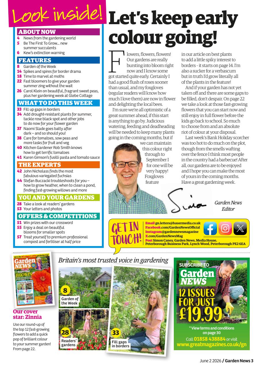 Garden News Preview Pages