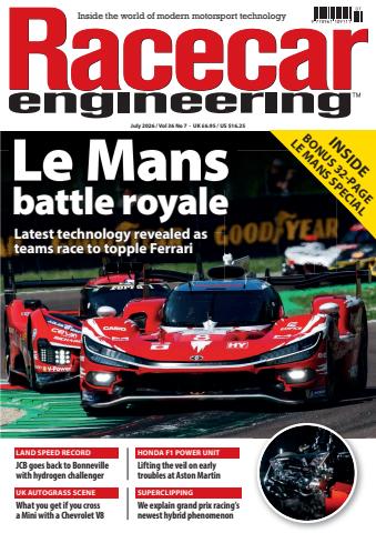 Racecar Engineering issue July 2026