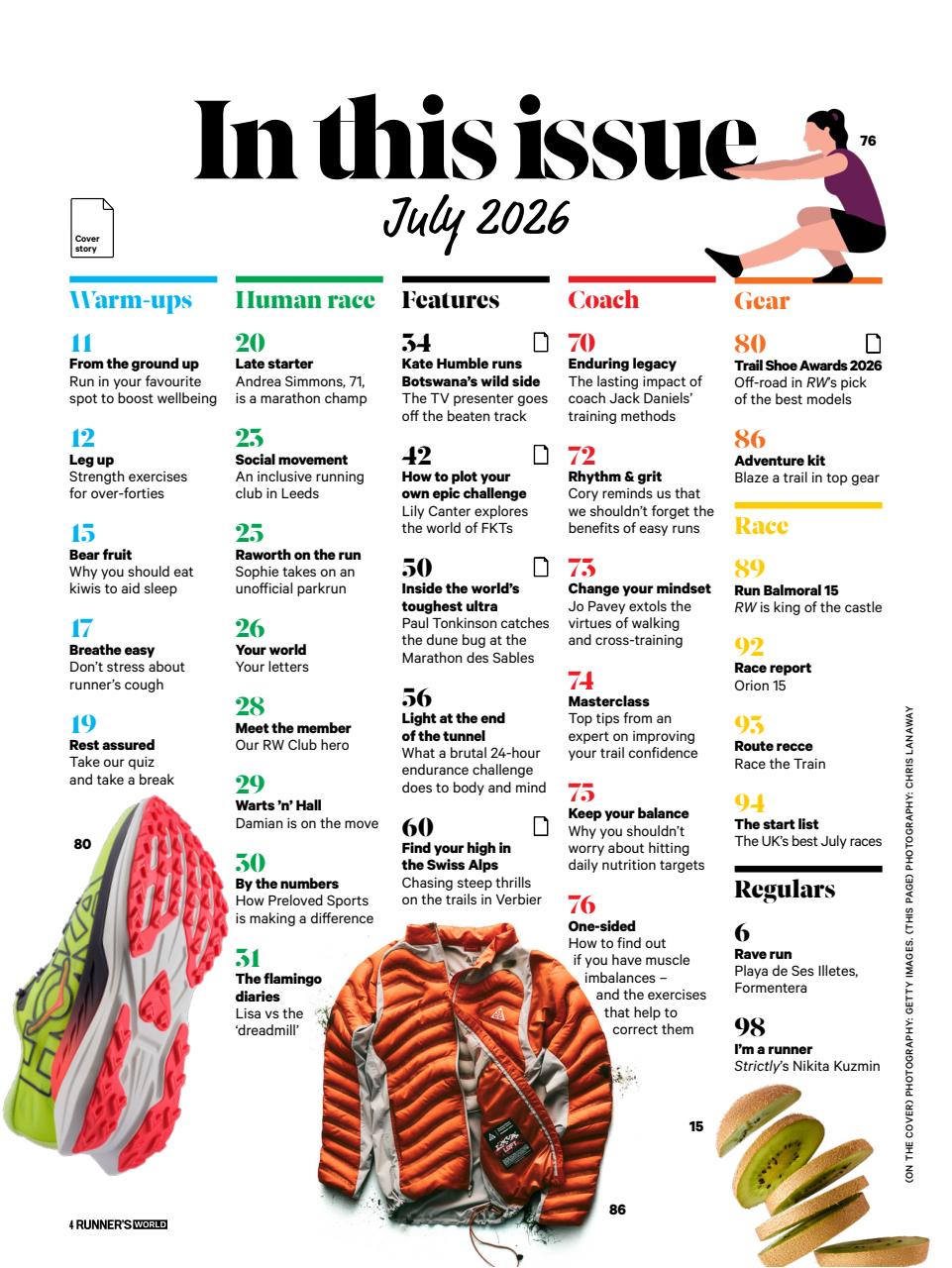 Runner's World Preview Pages