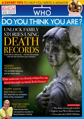 Who Do You Think You Are? issue July 2026