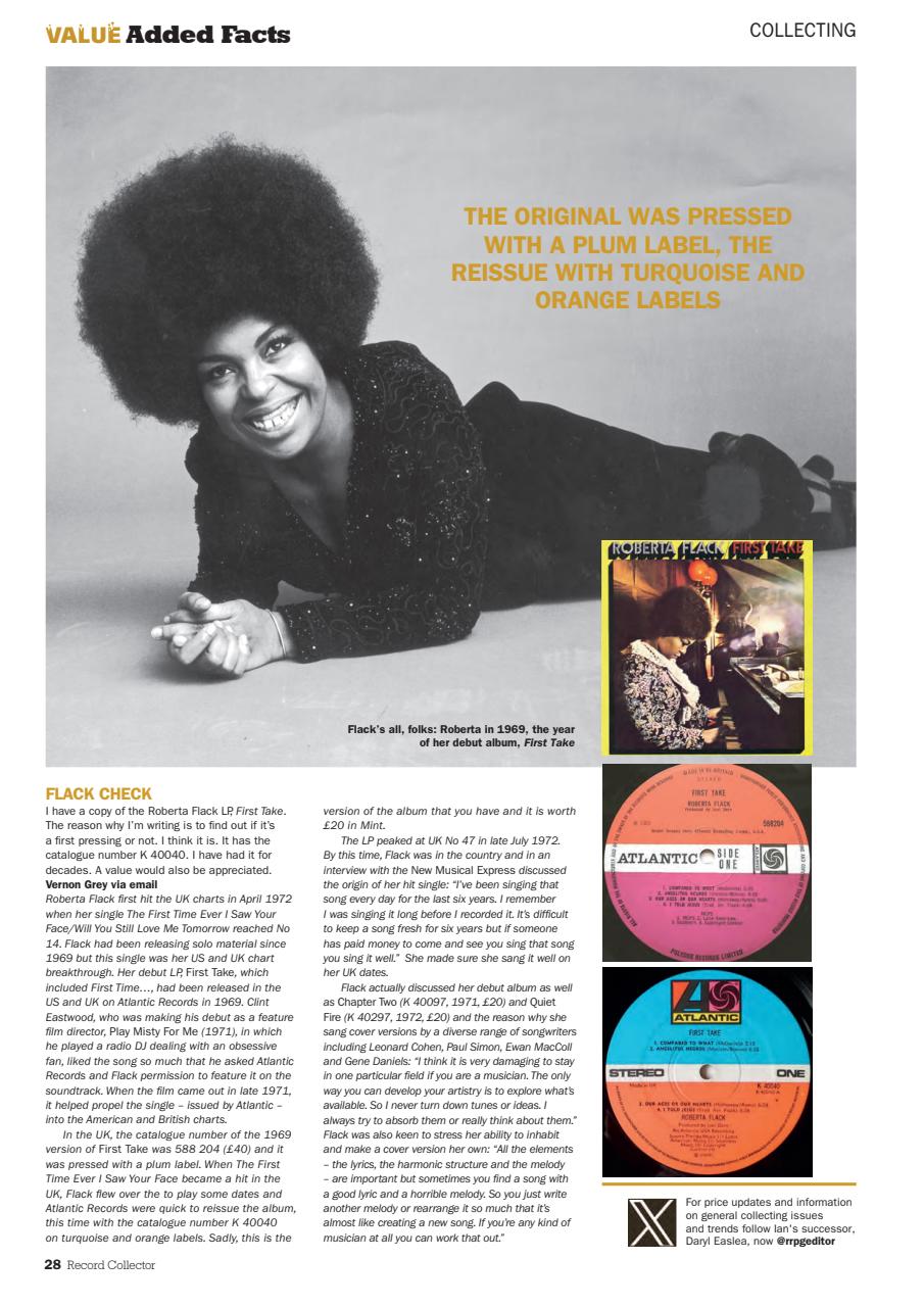 Record Collector Preview Pages