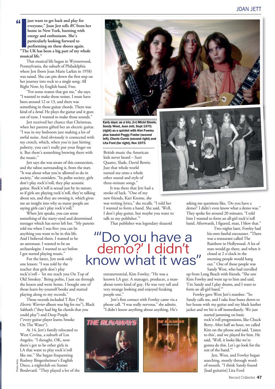 Record Collector Preview Pages