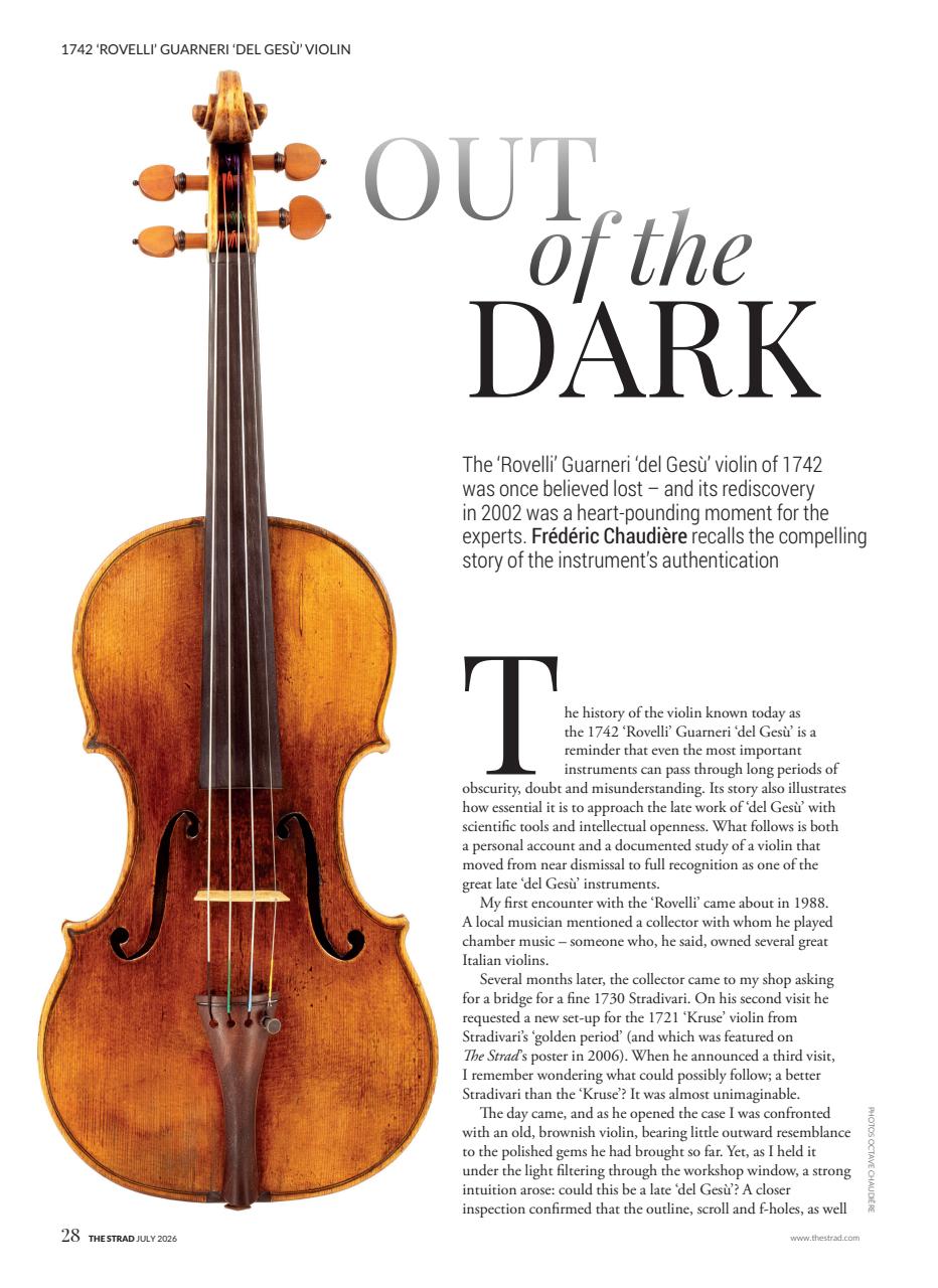 The Strad Preview Pages