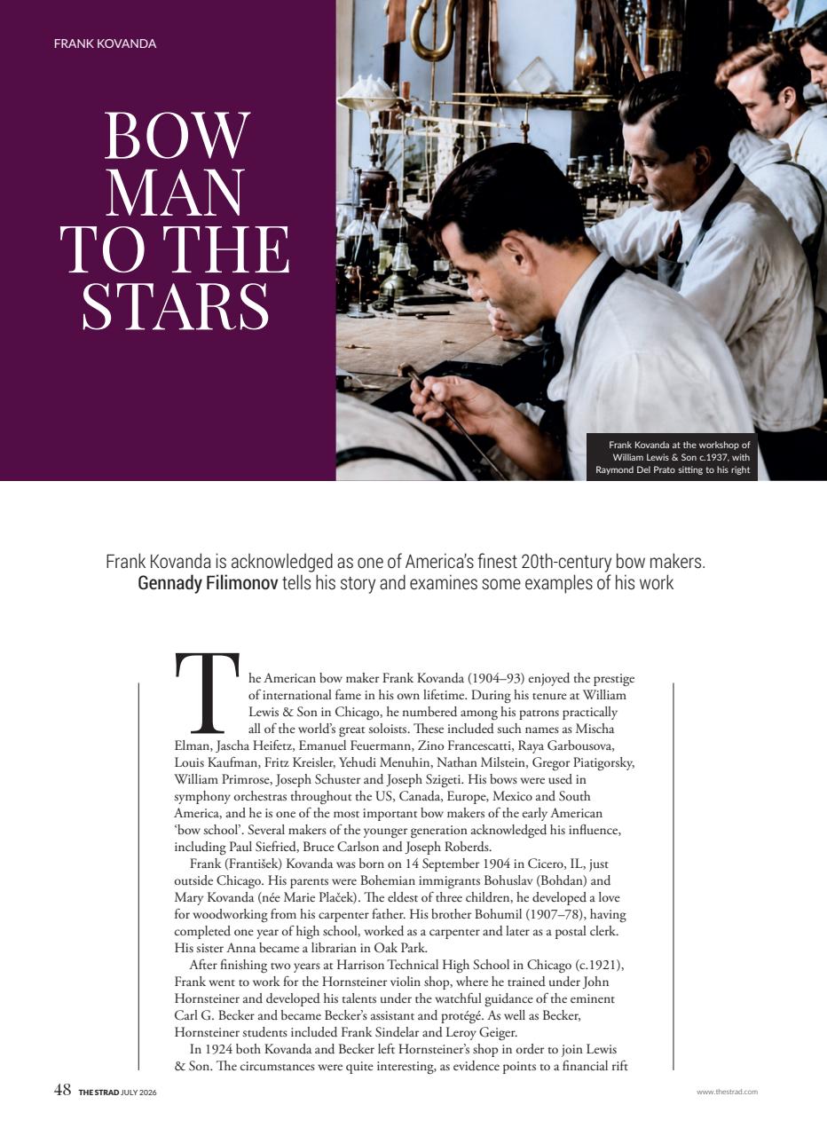 The Strad Preview Pages