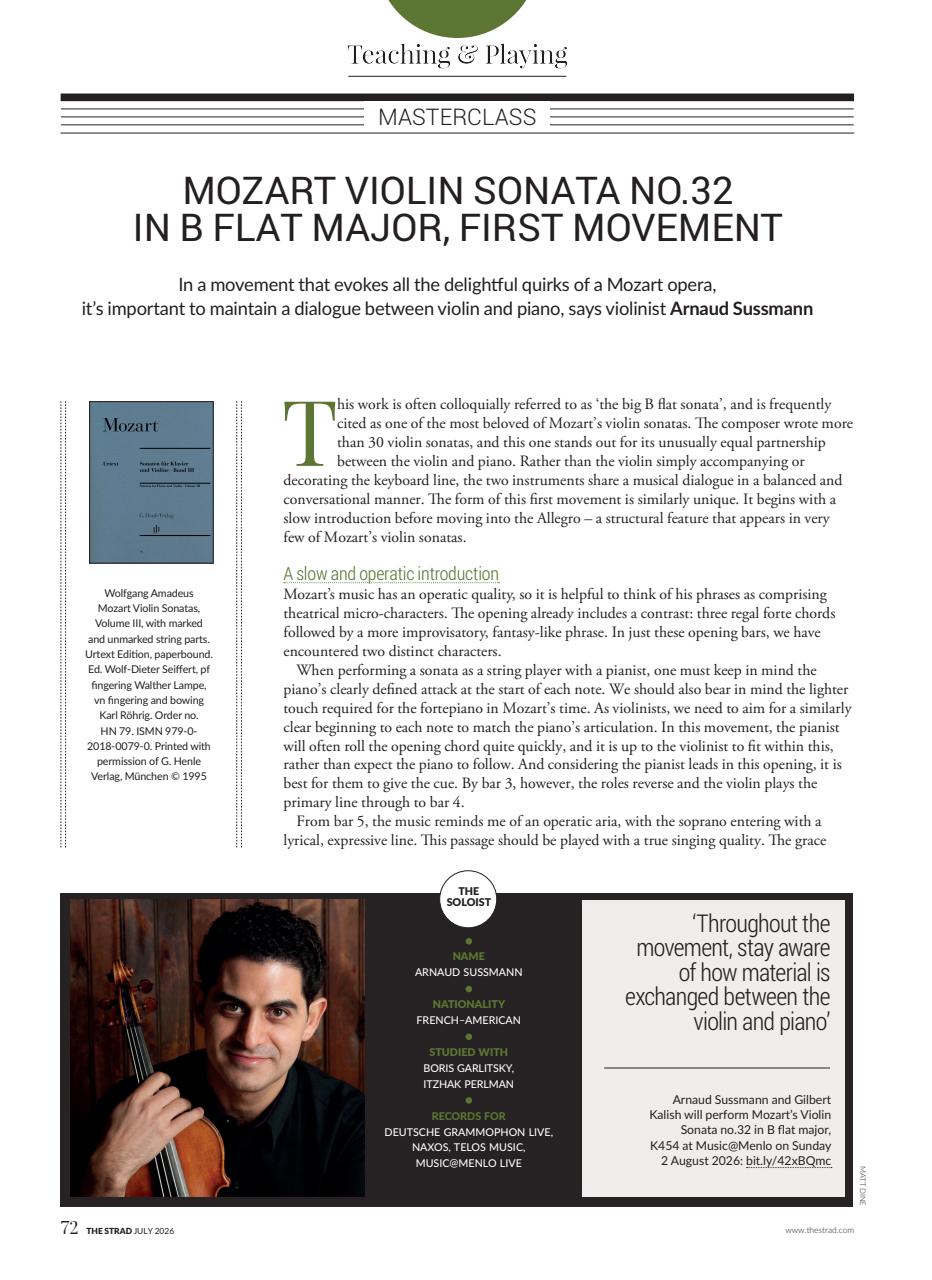The Strad Preview Pages