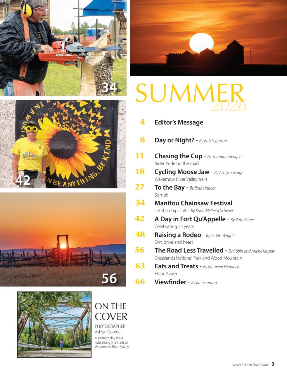 Prairies North Magazine Preview Pages