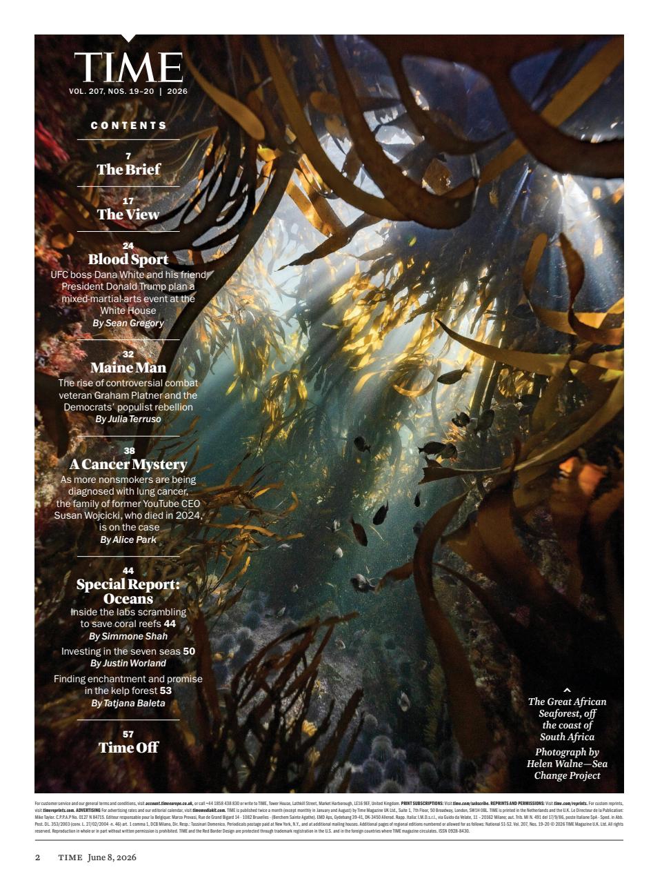 TIME Magazine Europe Preview Pages