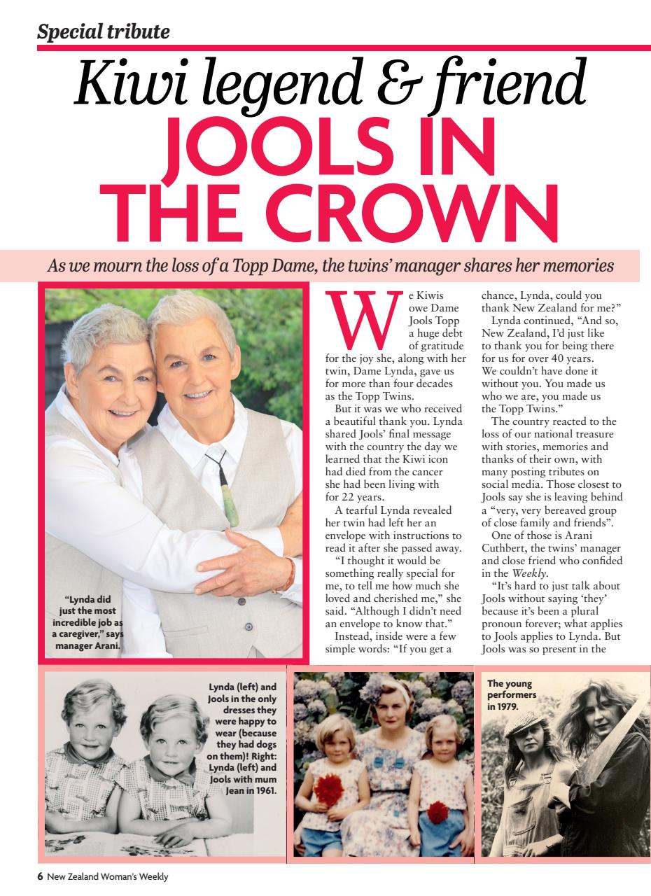 NZ Woman's Weekly Preview Pages