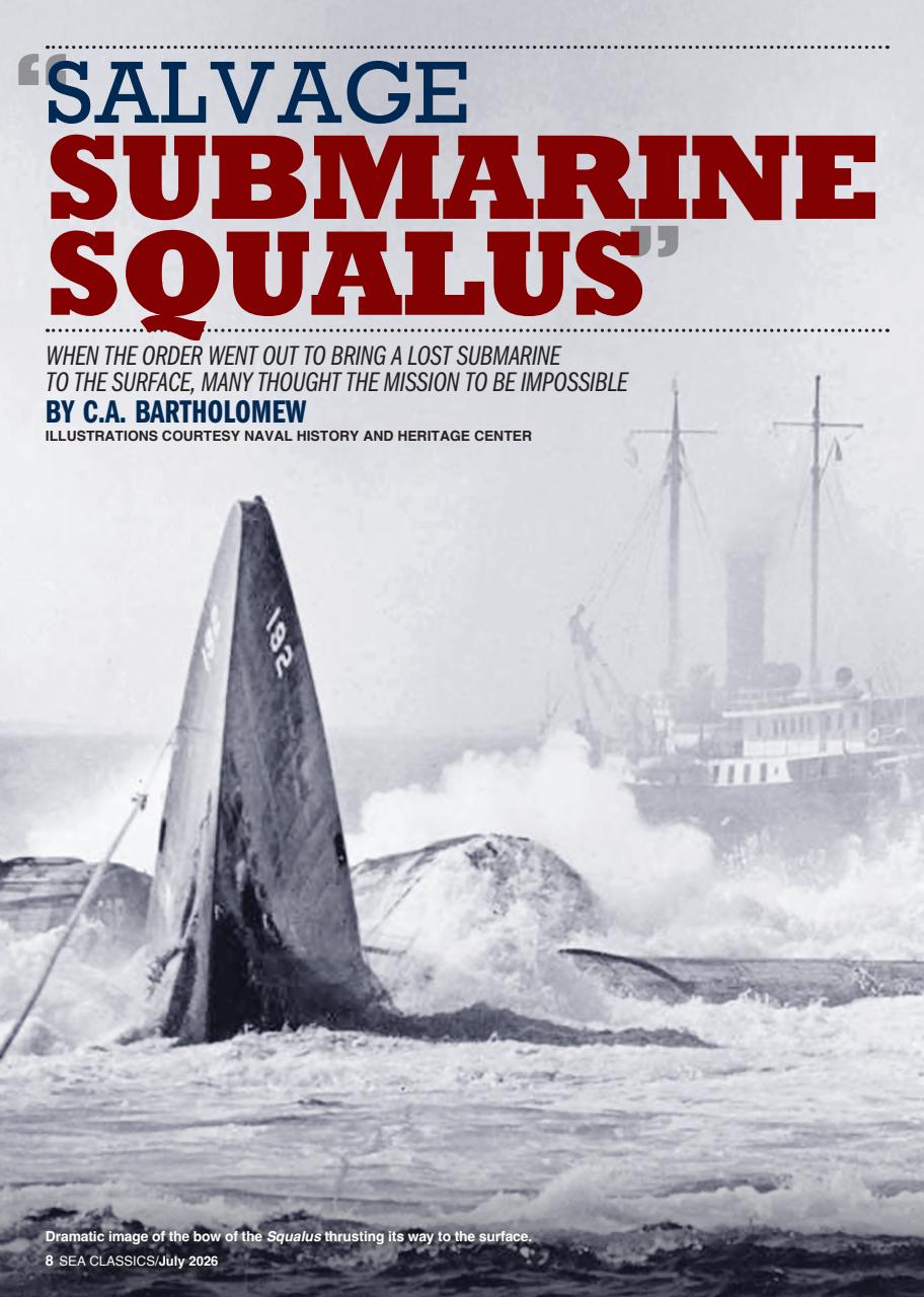 Sea Classics - Where History Sets Sail Preview Pages