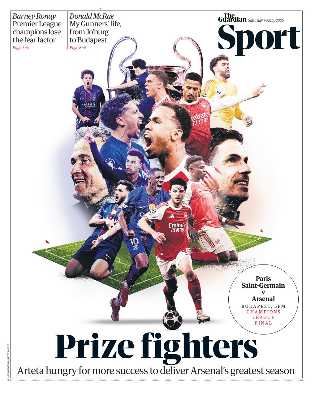 The Guardian Newspaper Preview Pages