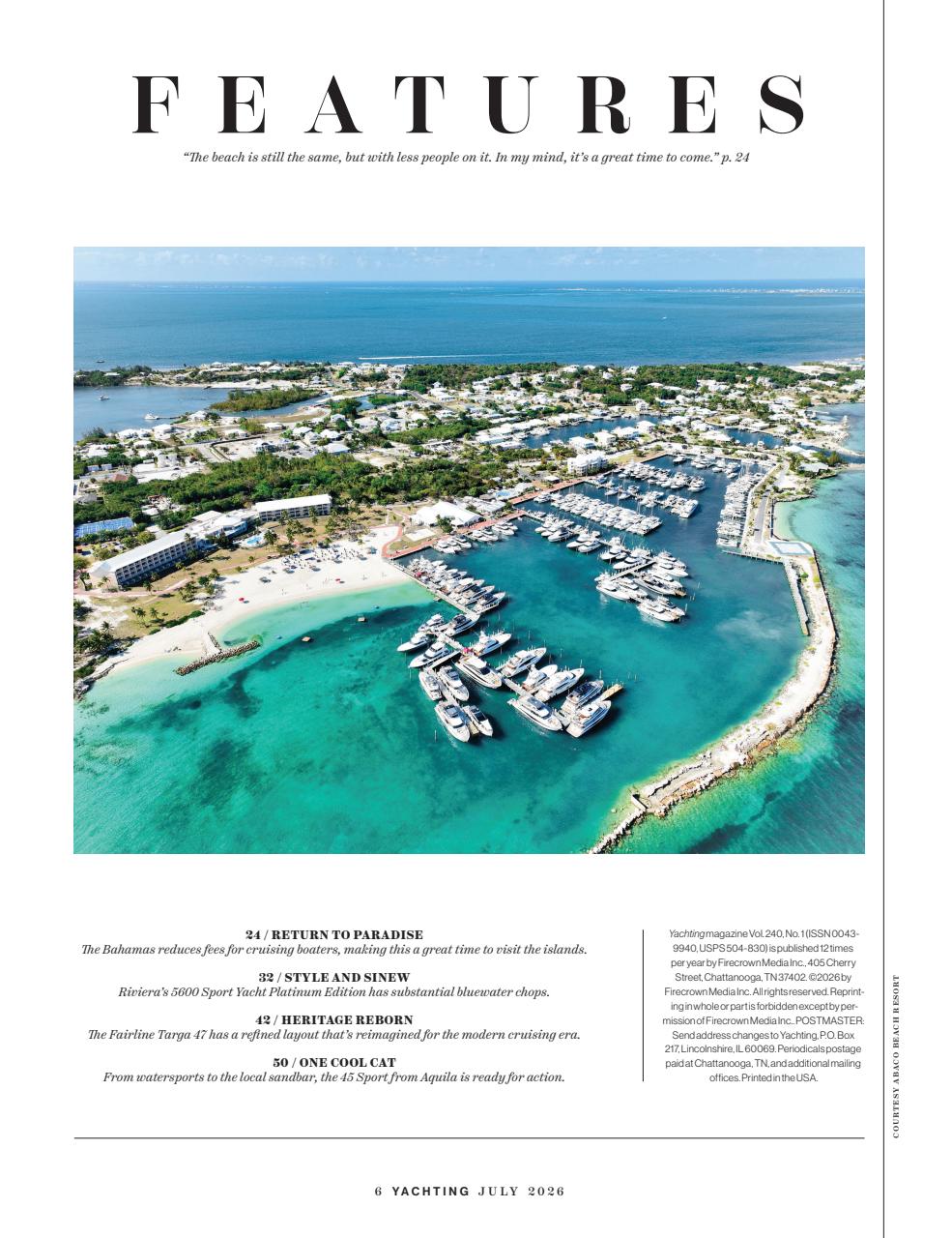 Yachting Preview Pages