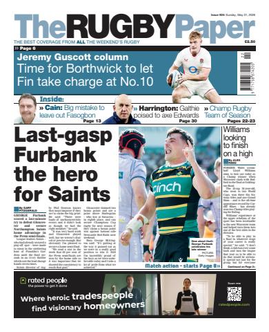 The Rugby Paper issue 31-May-2026