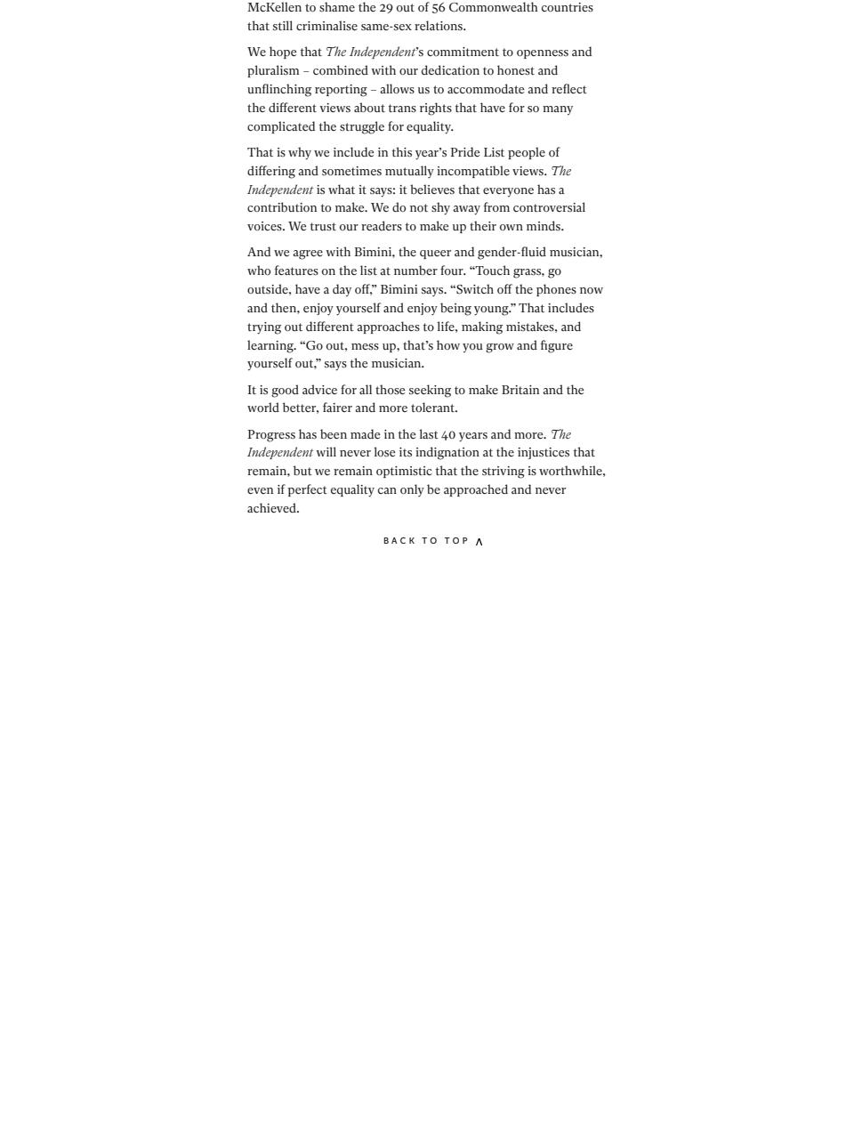 The Independent Daily Edition Newspaper Preview Pages