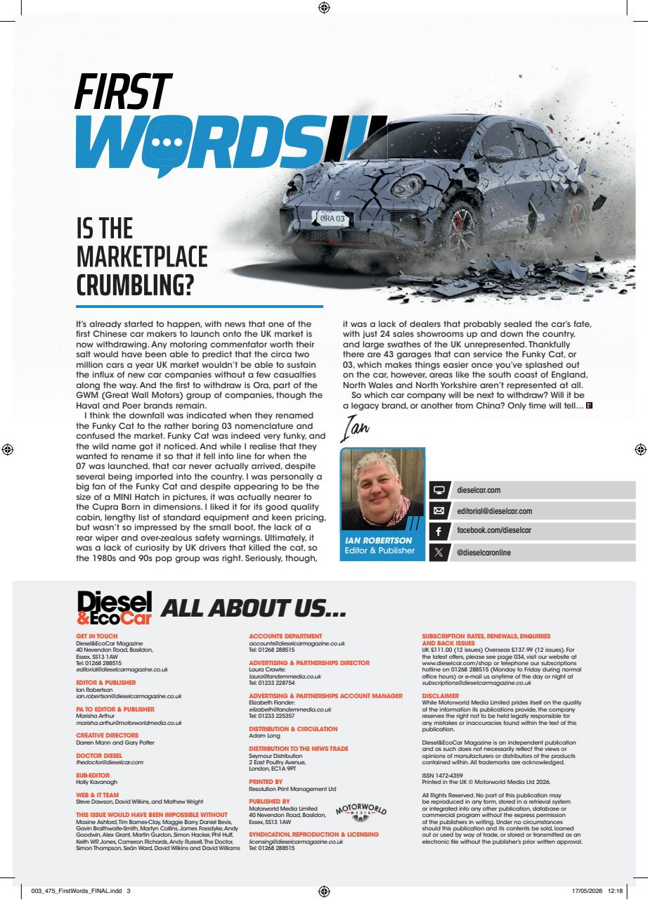 Diesel&EcoCar Magazine Preview Pages