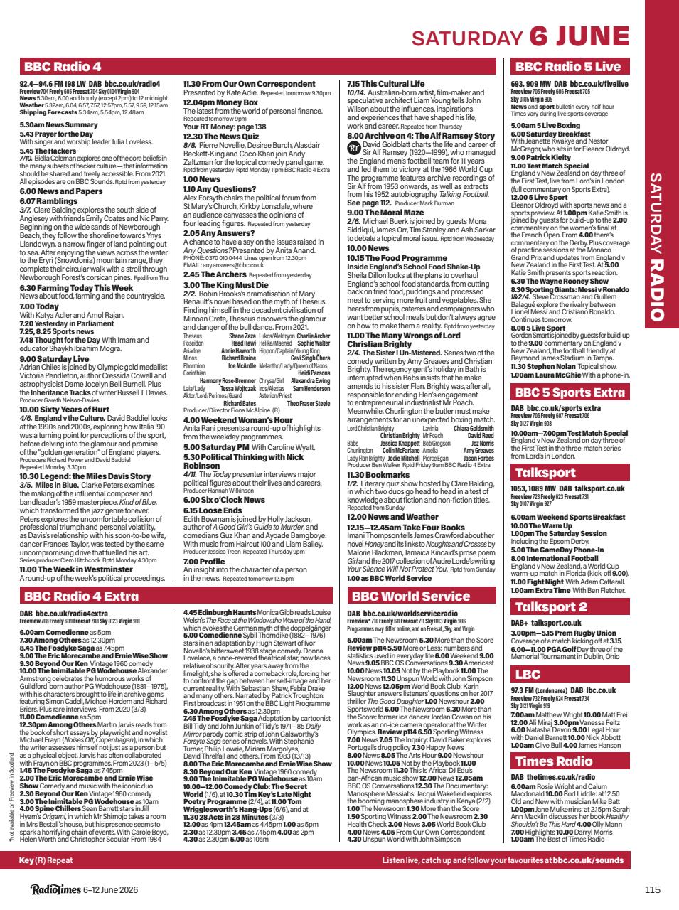 Radio Times Preview Pages