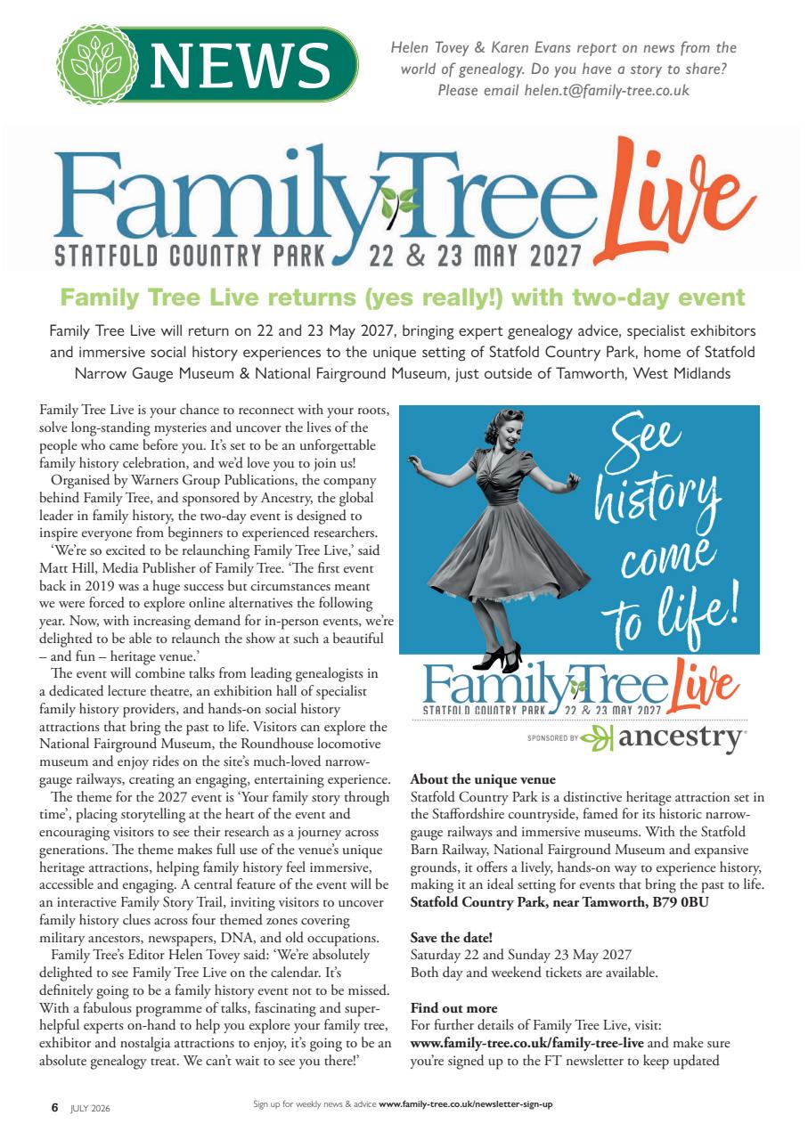Family Tree Preview Pages